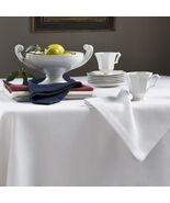 Sferra Squire  SQUARE Tablecloth 90in  (NAVY BLUE) NEW &amp; SEALED - $44.55