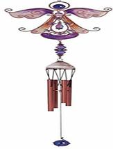 StealStreet SS-G-99890 Wind Chime Copper and Gem Angel Garden Decoration Hanging - £15.87 GBP
