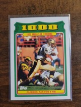 1988 Topps 1000 Yard Club #13 Rueben Mayes - New Orleans Saints - NFL - $1.97