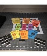 The Inventors Board Game Replacement Pieces: Cards, Clips, Money 1974 - £11.64 GBP