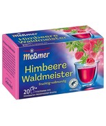 MESSMER tea Raspberry &amp; Woodruff  1 box/ 20 tea bags Made in Germany FRE... - $13.83 CAD