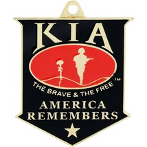 KIA America Remembers Key Ring Military Key Chains Gifts Men Women Veterans - £8.89 GBP