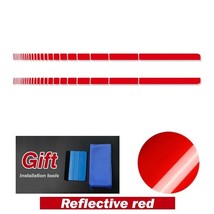 2pcs Hood Bonnet Racing Stripes Decal Stickers For   Shelby GT GT500 GT350 Acces - £86.67 GBP