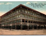 Motor Mart and Commercial Club Sioux City Iowa IA 1914 DB Postcard U1 - $3.91