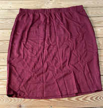 Universal standard NWOT Women’s ponte pencil skirt size L red AH - £18.54 GBP