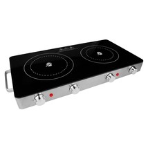 Brentwood Select 1800 Watt Double Infrared Electric Countertop Burner in Stainl - £103.70 GBP