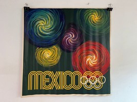 VTG Mexican Souvenir Mexico 1968 OLYMPIC GAMES Official Poster Art Print... - $373.99