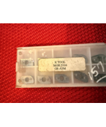 NEW LOT of 10 K Tool Carbide Inserts  Milling MGH 5316 grade- A3M #  vh3 - $1,580.25 MXN