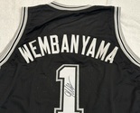 Victor Wembanyama Signed San Antonio Spurs Basketball Jersey COA - £394.63 GBP