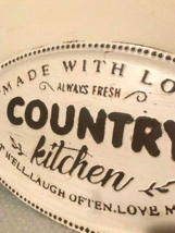 Country Kitchen Metal Sign - SALE image 3