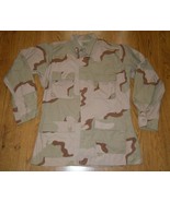 U.S. Military Combat Coat 3-Color Desert Camo Size Medium-Long Ripstop - $41.19 CAD