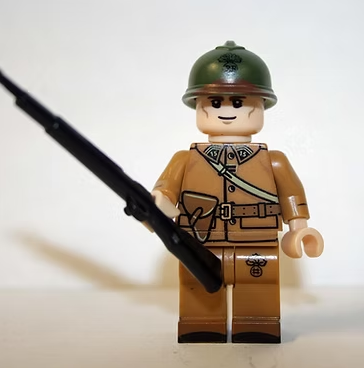 BBStore Buy Minifigures Limited French Officer WW2 - $6.50