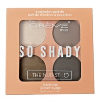 The Crème Shop -&quot;So Shady&quot; Eyeshadow Palette (The Nudist) - £6.25 GBP