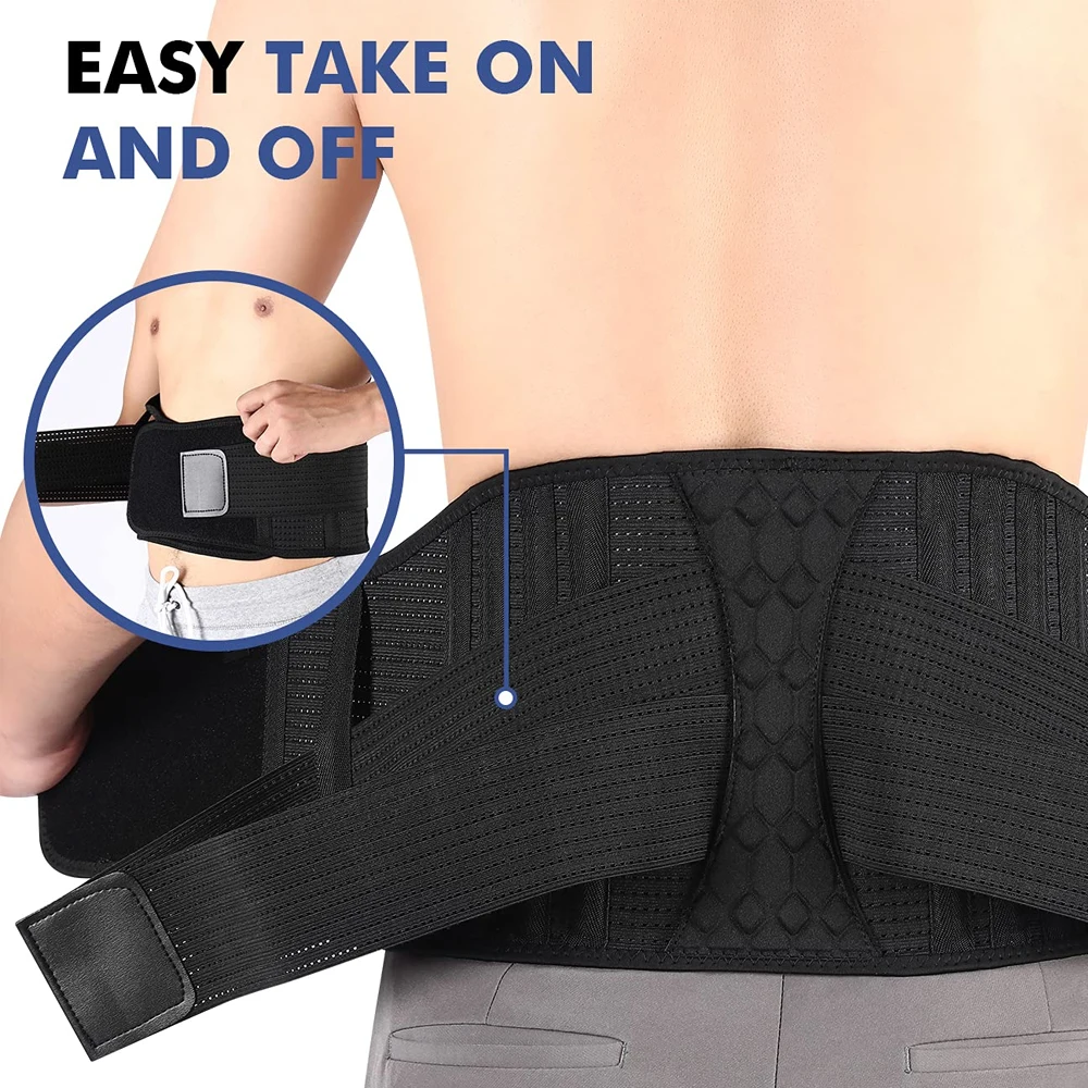 Sporting Back Brace for Lower Back Pain,Back Support Belt for Women&amp; Men,Breatha - £39.07 GBP