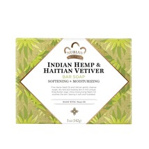 Indian Hemp &amp; Haitian Vetiver Soap Nubian Heritage 5 oz Bar - £14.38 GBP