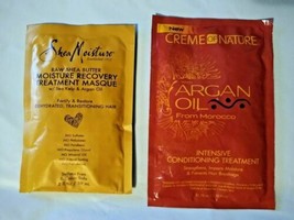 Lot of (2) Hair Treatment/ Argan Oil + Shea Butter/Sea Kelp - FREE SHIP! - £7.98 GBP