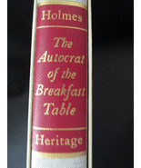 Heritage Press Autocrat of Breakfast Table Holmes Hardcover Slipcase - £8.64 GBP
