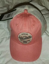 John Deere Women&#39;s Logo Circle Patch Baseball Cap  Pink - £11.70 GBP