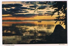 Postcard A Canadian Sunset Favourite Time Of Day - £3.24 GBP