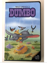Disney Parks Dumbo VHS Cover Blank Book Journal Diary - New - Free Shipp... - $252.88 MXN