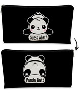 Panda Gifts Black Makeup Bag Gifts for Panda Lover Wonmen Girls Cute Bab... - £22.21 GBP