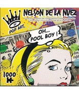 1000 Pc Puzzle Nelson De la Nuez Pool Boy Pop Art NEW Sealed - $232.09 MXN