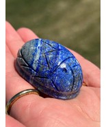 Lapis Lazuli Scarab Handcrafted Crystal Lucky Beetle Natural Stone Egypt... - £21.13 GBP