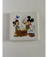 Walt Disney Mickey Mouse Tile Coaster Trivet  - £9.55 GBP