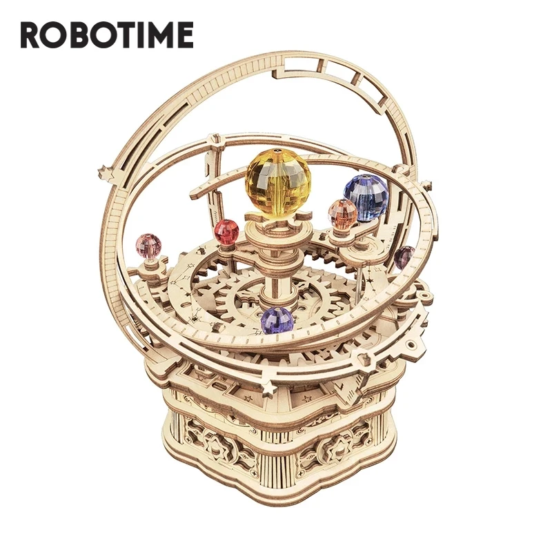 Robotime Rokr 84pcs Rotatable DIY 3D Starry Night Wooden Model Building Kit - £33.81 GBP+