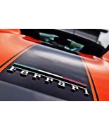 FERRARI TRICOLORE ITALIAN FLAG EMBLEM 308,328,348,355,360,430,458,488,550,512,F8 - $128.00