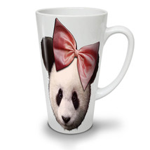 Panda Ribbon Cute NEW White Tea Coffee Latte Mug 12 17 oz | Wellcoda - £17.10 GBP+
