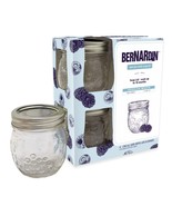 Bernardin Regular Mouth Jam Jars with Snap Lids, 236 ml, 4 Count - $426.79 MXN