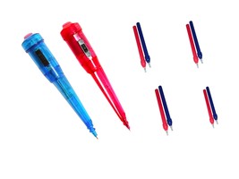 Dizzy Gels: Battery Operated Fun Vibrating Gel Pens with 8 bonus refills - £14.31 GBP