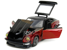 1972 Datsun 240Z Black and Red Metallic with Graphics &quot;Fast X&quot; (2023) Movie &quot;Fas - £35.48 GBP
