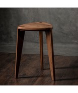 Elm stool flat seat Height 45 cm - 18&quot; - Free shipping - Three-legged - ... - £184.00 GBP