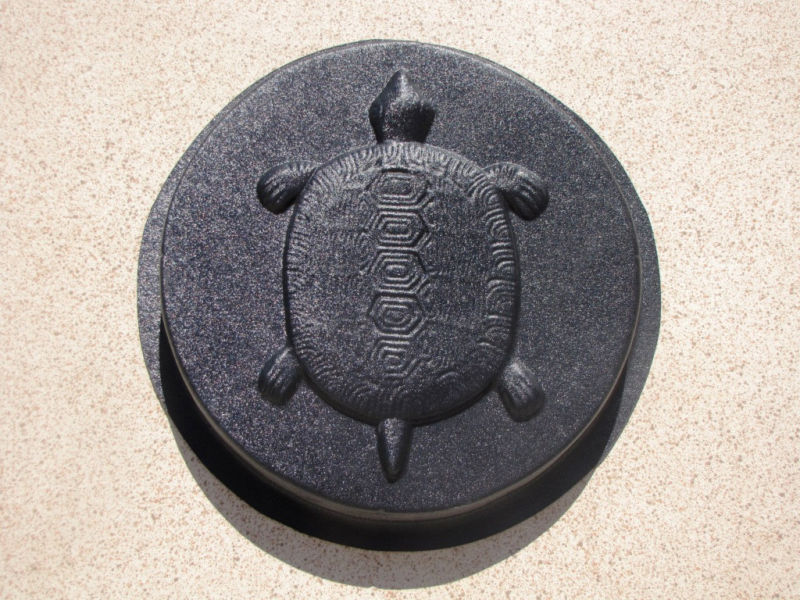 3 Turtle or Other Design of 14"-16" Concrete Garden Path Stepping Stone Molds - $140.95