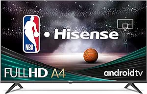 Hisense A4 Series 32-Inch FHD 1080p Smart Android TV with DTS Virtual X,... - $300.99