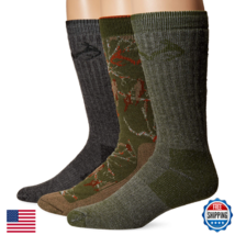 Realtree Men's Gift Box Crew Socks - Assorted Green/Camo - Size Large (9... - $36.95