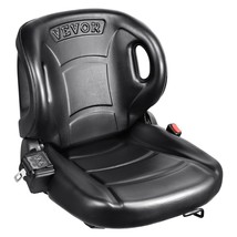 VEVOR Universal Forklift Seat,Tractor Seat with Adjustable Angle Back, Micro Swi - €193,58 EUR