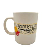 Graduation Gift CERTIFIED SMARTY PANTS Large 16 oz Ceramic MUG Cup Royal... - $12.32