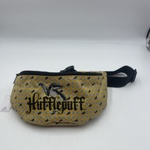 Fanny Pack - Harry Potter Hufflepuff Badger with Shield Argyle Gray Yellow - £19.29 GBP