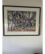 James Rizzi LET THE GOOD TIMES ROLL Hand Signed 3-D 1988 matted Pop Art ... - $10,301.50 CAD