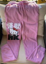 2021 New Pink Hello Kitty Womens Sweatpants Sizes Small OR Large w/Pockets - £23.58 GBP
