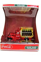COCA-COLA Bottling Company Truck Holiday Blown Glass Vintage 4.5 in Orna... - $17.82