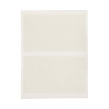 Pelltech 60x95mm Self-Adhesive Pocket Business Card - Transparent (Pack ... - $24.00