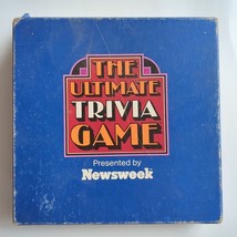 Ultimate Trivia Game By Newsweek 1984 Premium Edition Vintage See Pictures - £7.58 GBP