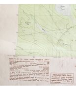 Brassua Lake West Maine Map 1988 USGS Topographical Survey Vintage 27 x ... - $52.29 CAD