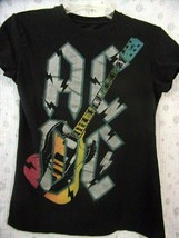 AC/DC T Shirt-Rockware-Girls Medium - £13.98 GBP