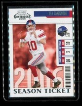 2006 Playoff Contenders Season Ticket Football Card #64 Eli Manning Giants - £6.66 GBP