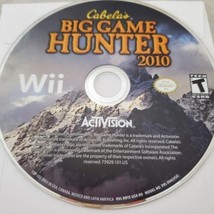 Cabela&#39;s Big Game Hunter 2010 Nintendo Wii Video Game DISC ONLY - £3.95 GBP